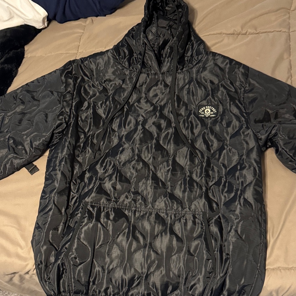 Zero Fox Trot Men’s XL Black Woobie Hoodie New without Tags